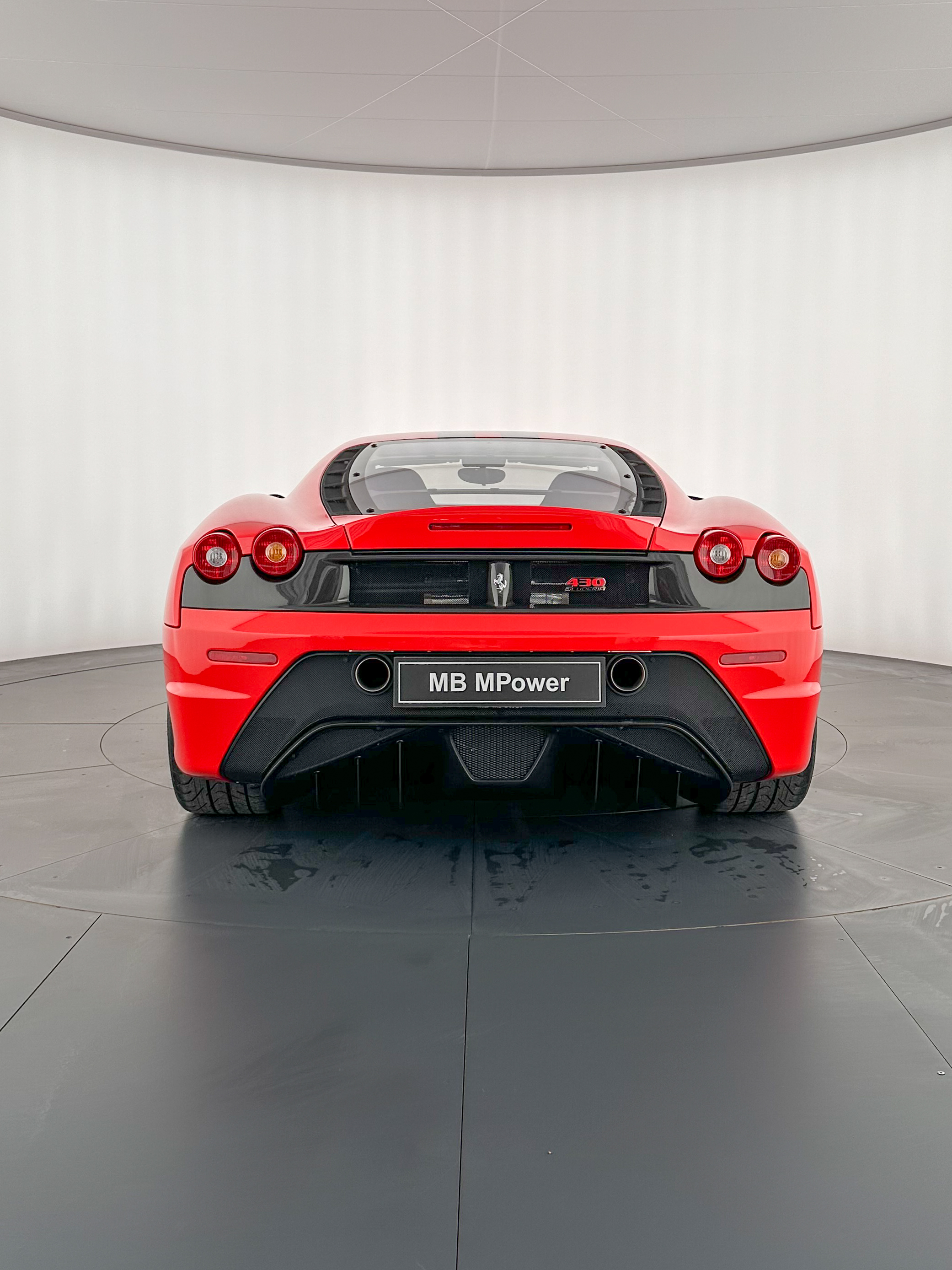 Ferrari F430 Scuderia Scuderia F1, 2008, Rosso Corsa: photo 4 from another angle