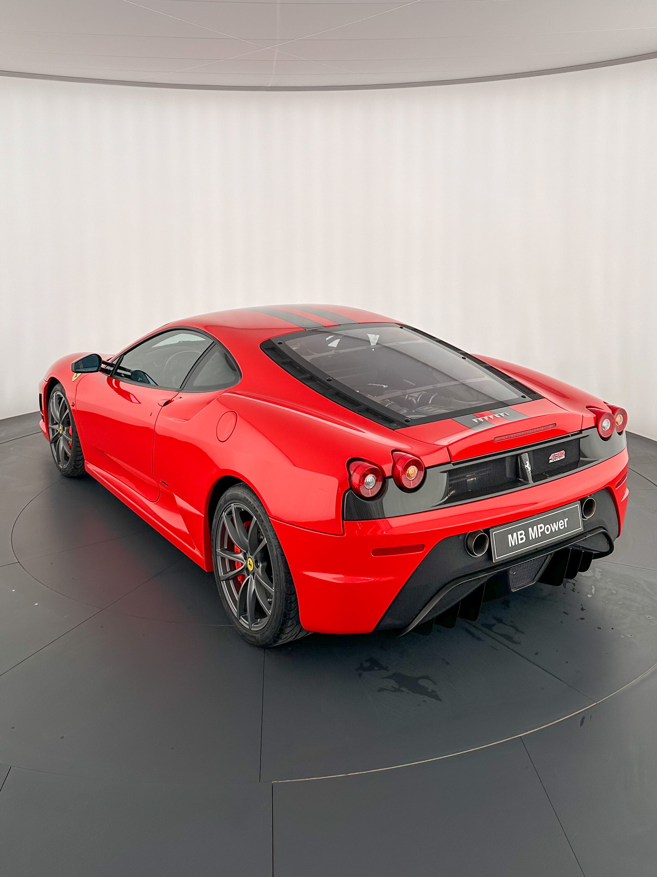 Ferrari F430 Scuderia Scuderia F1, 2008, Rosso Corsa: photo 7 from another angle
