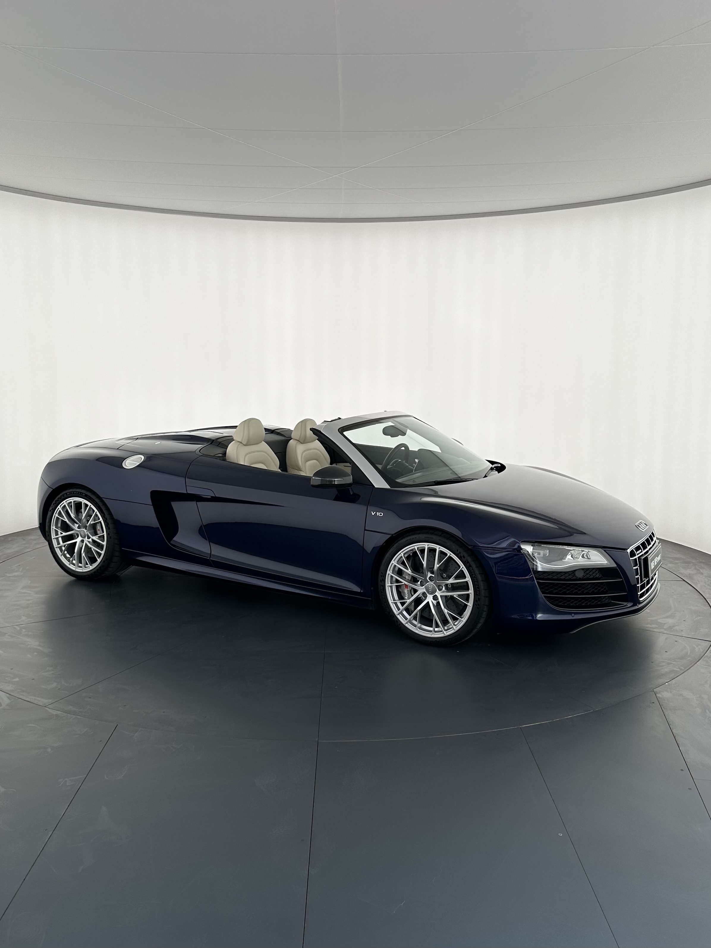 AUDI R8 V10 MANUALE SPIDER V10  MANUALE, 2011, Blue: main vehicle photo