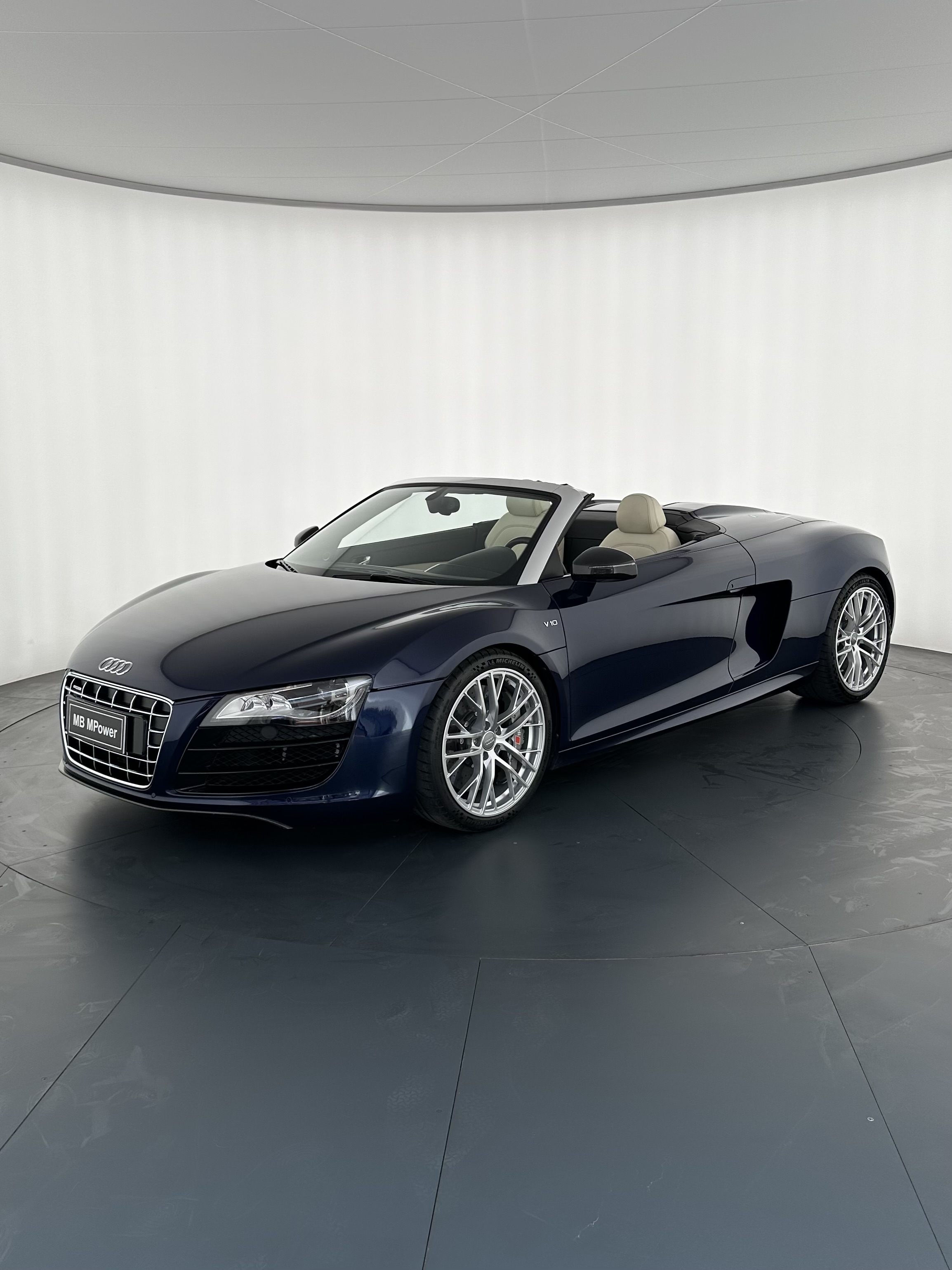 AUDI R8 V10 MANUALE SPIDER V10  MANUALE, 2011, Blue: photo 2 from another angle