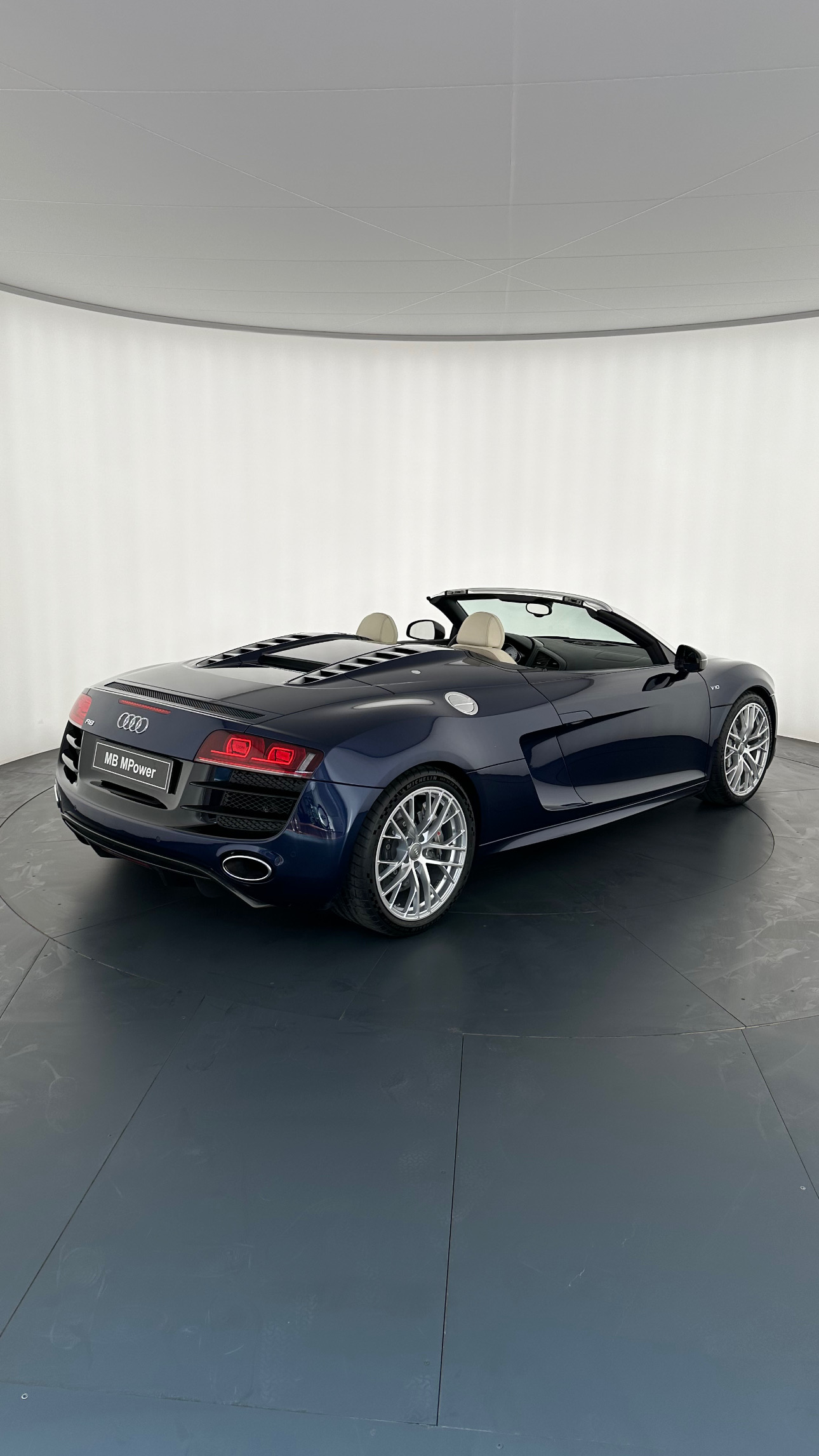 AUDI R8 V10 MANUALE SPIDER V10  MANUALE, 2011, Blue: photo 6 from another angle
