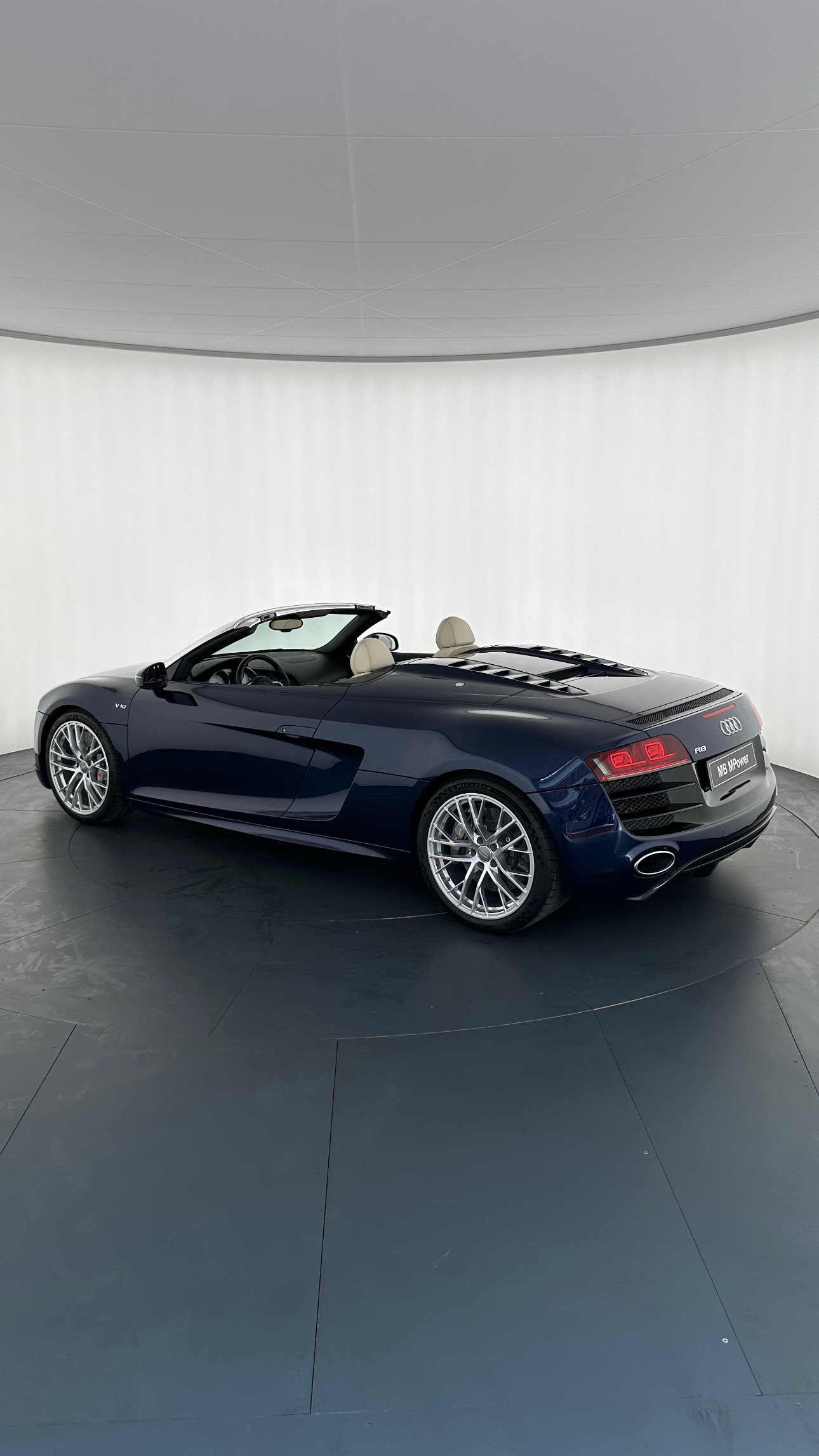 AUDI R8 V10 MANUALE SPIDER V10  MANUALE, 2011, Blue: photo 7 from another angle
