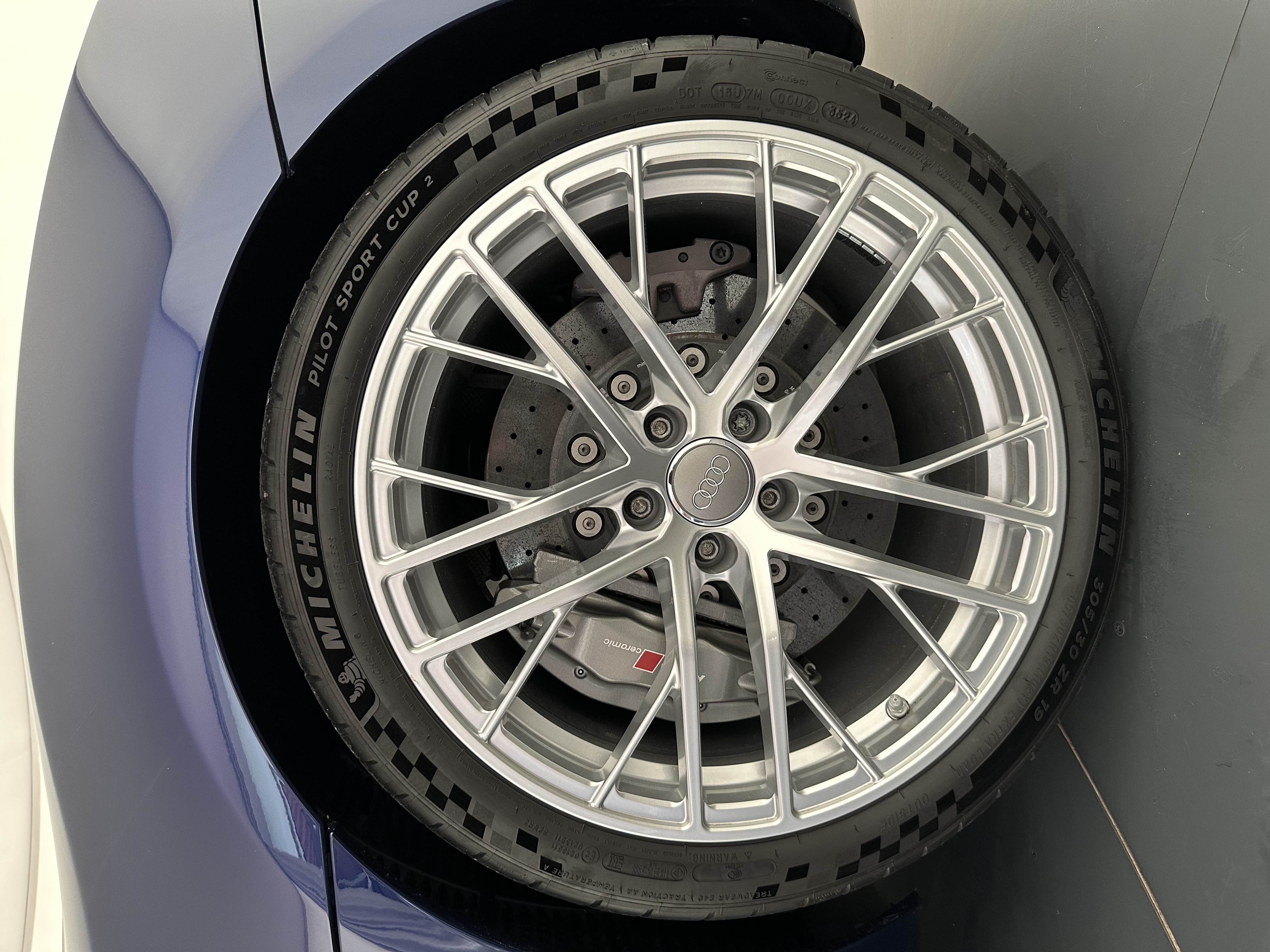 AUDI R8 V10 MANUALE SPIDER V10  MANUALE, 2011, Blue: photo 25 from another angle