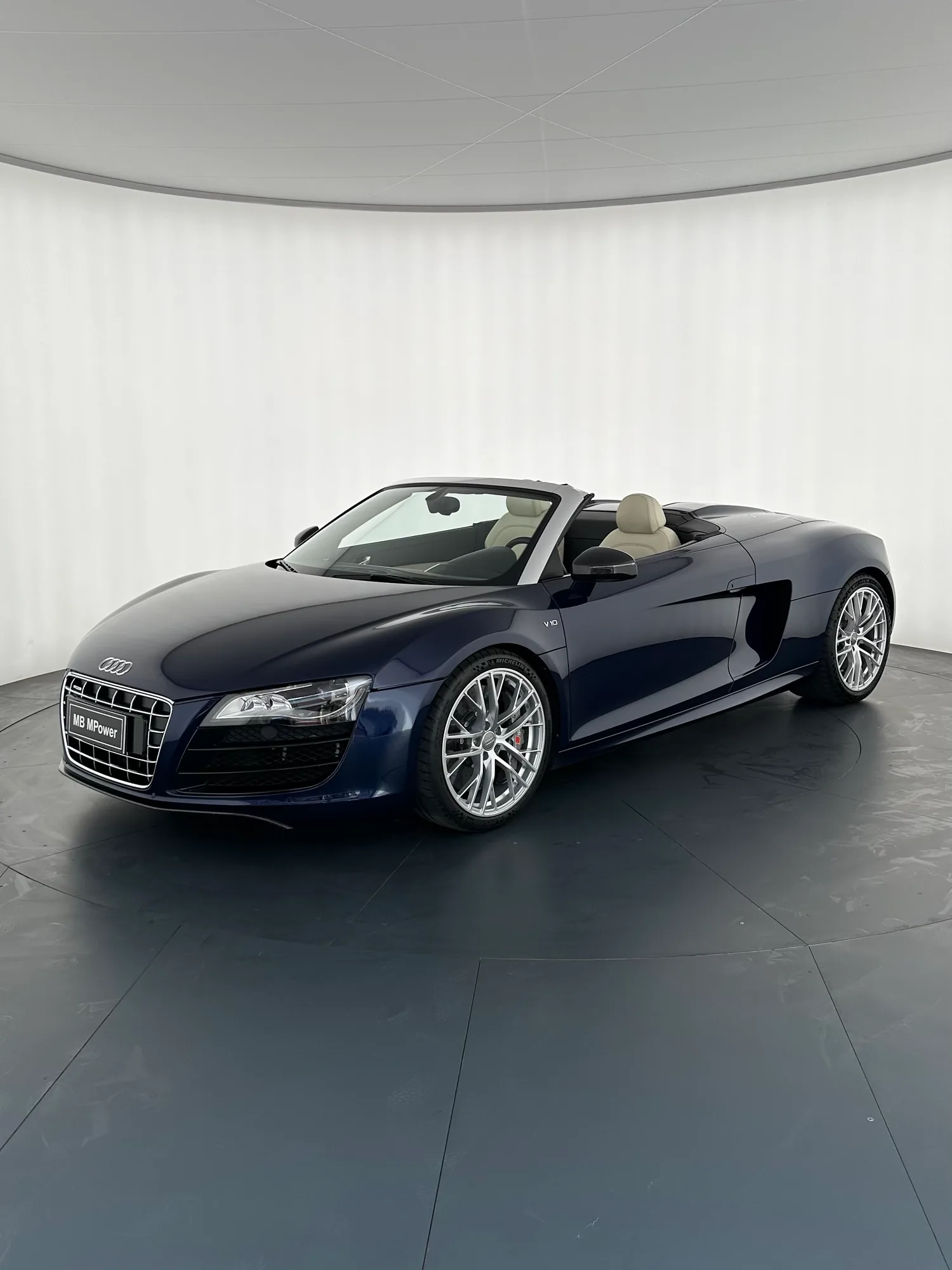 AUDI R8 V10 MANUALE SPIDER V10  MANUALE, 2011, Blue: photo 2 from another angle