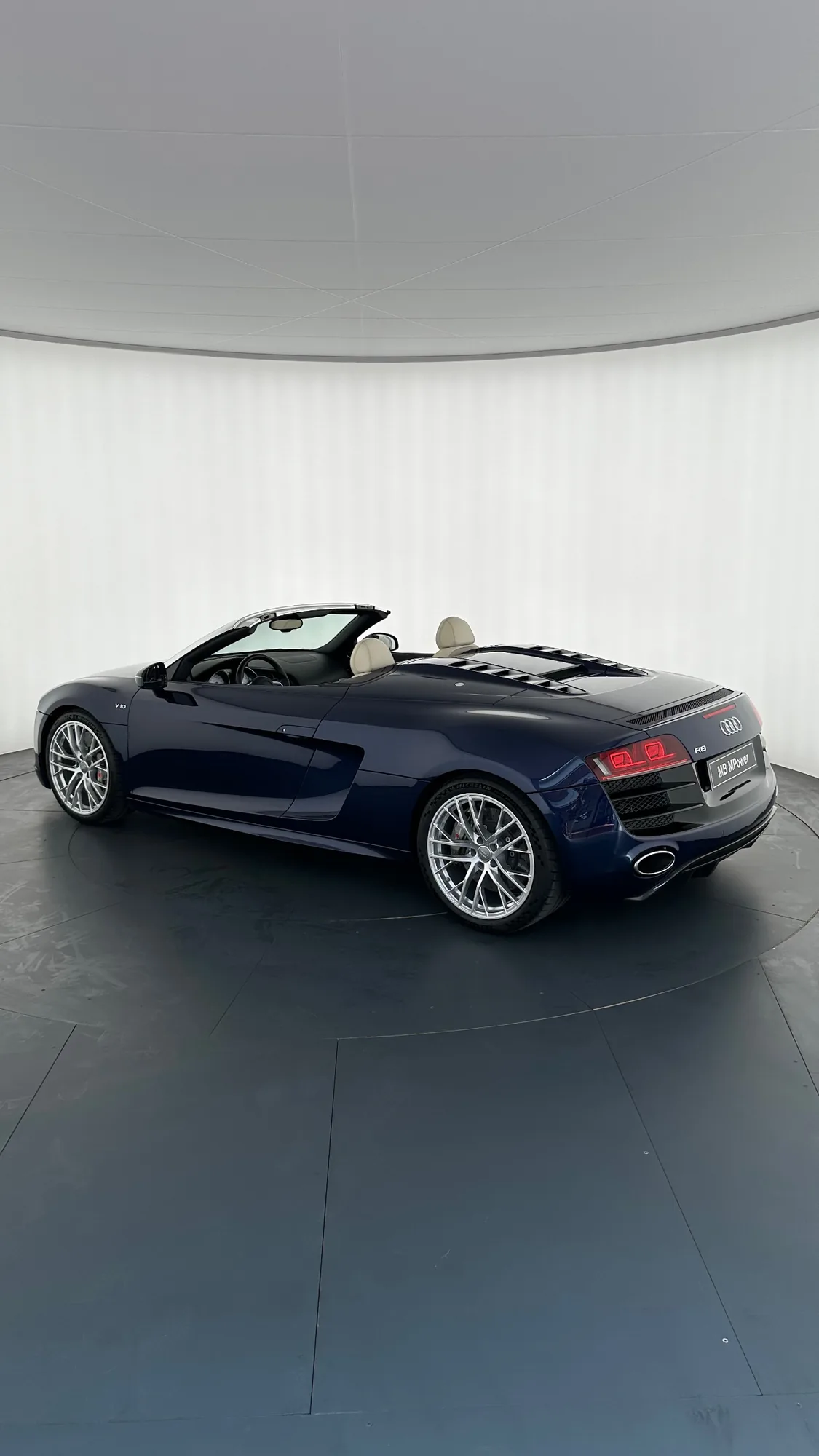 AUDI R8 V10 MANUALE SPIDER V10  MANUALE, 2011, Blue: photo 7 from another angle
