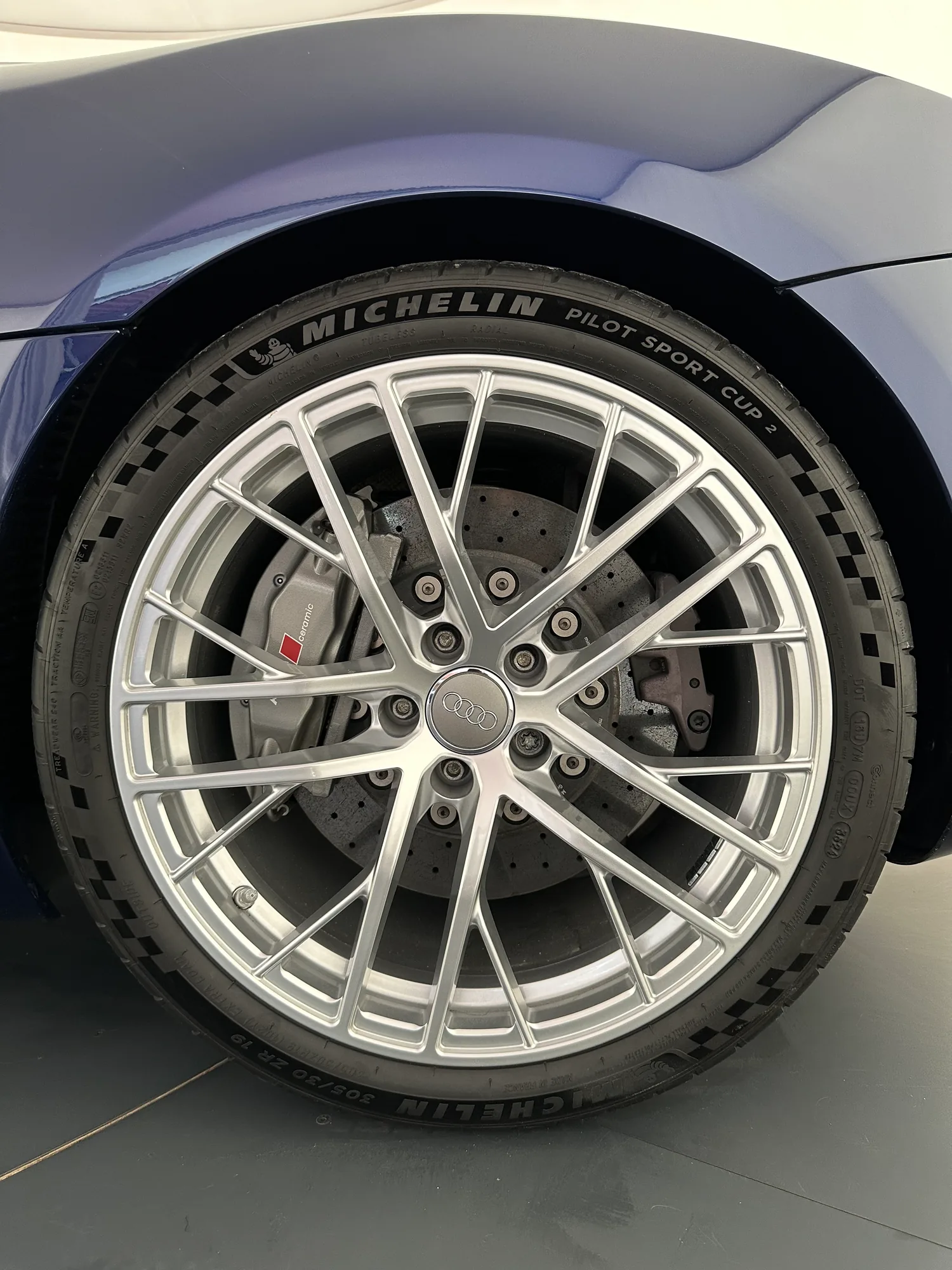 AUDI R8 V10 MANUALE SPIDER V10  MANUALE, 2011, Blue: photo 25 from another angle