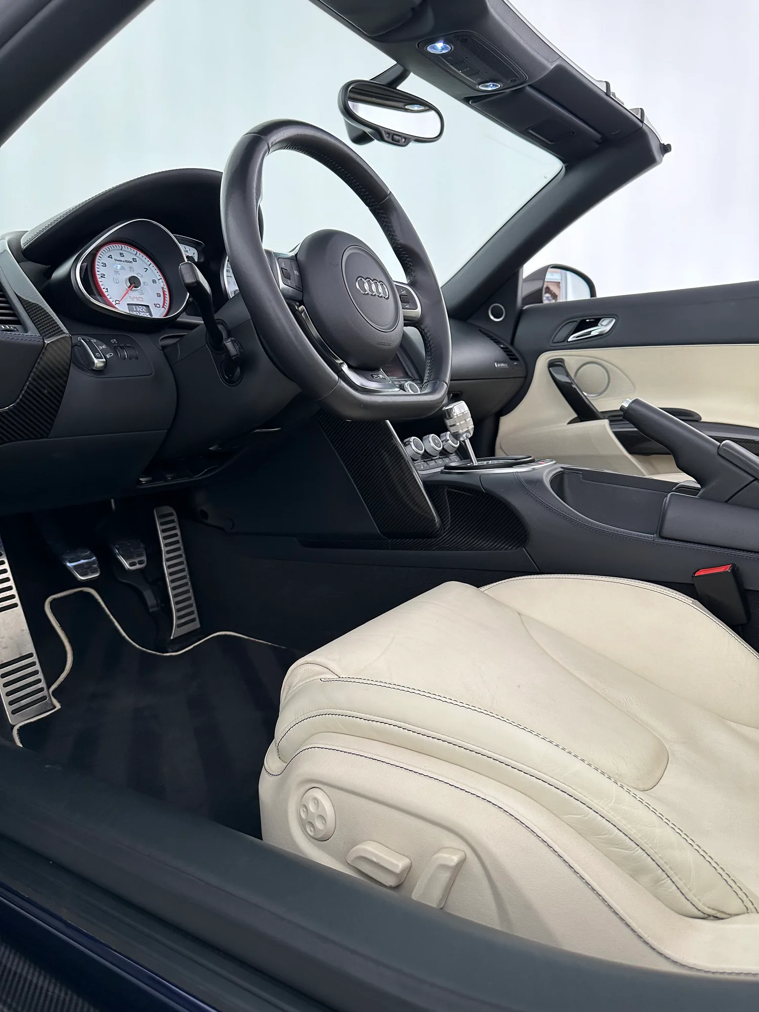 AUDI R8 V10 MANUALE SPIDER V10  MANUALE, 2011, Blue: photo 19 from another angle