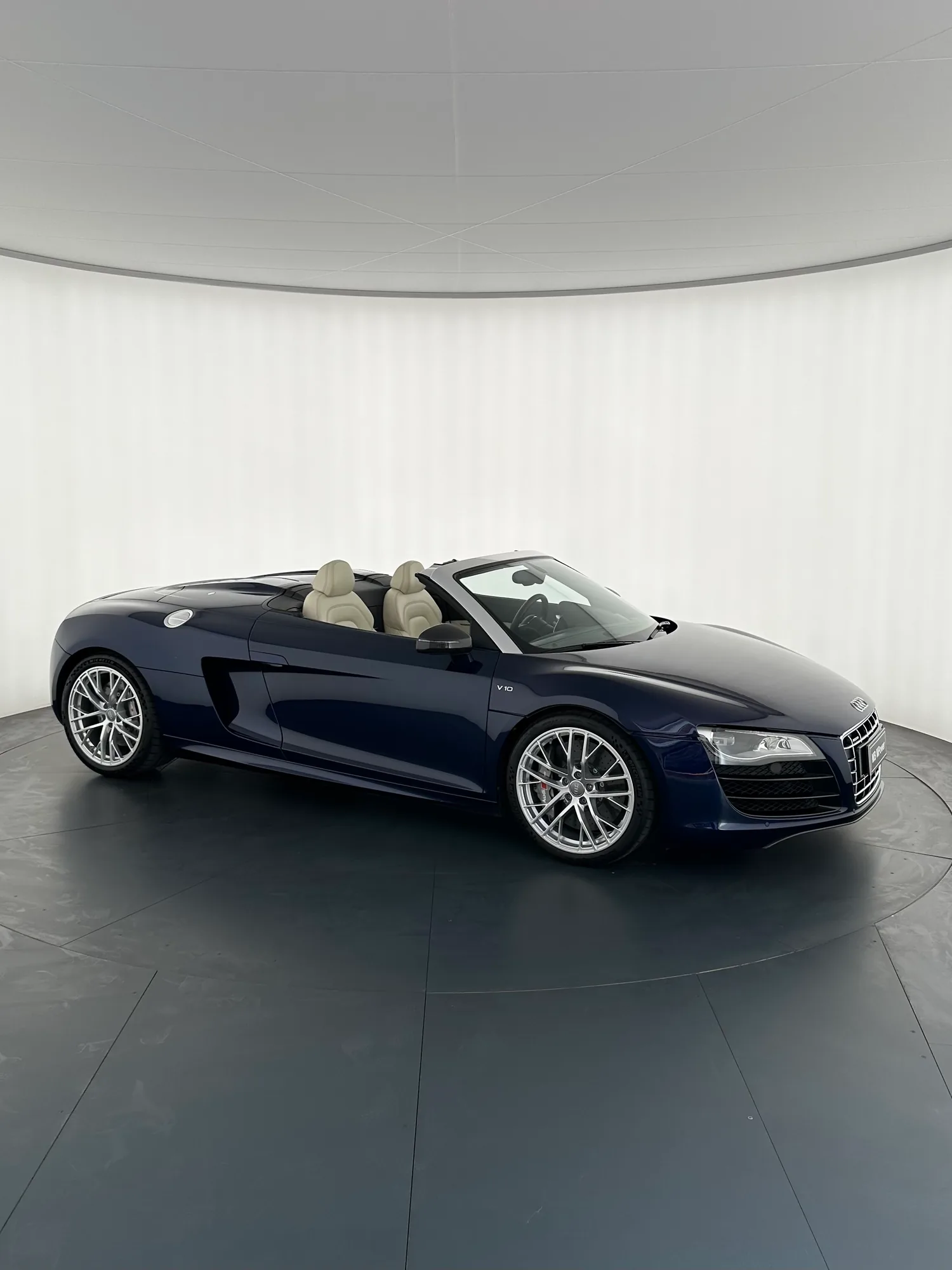 AUDI R8 V10 MANUALE SPIDER V10  MANUALE, 2011, Blue: main vehicle photo