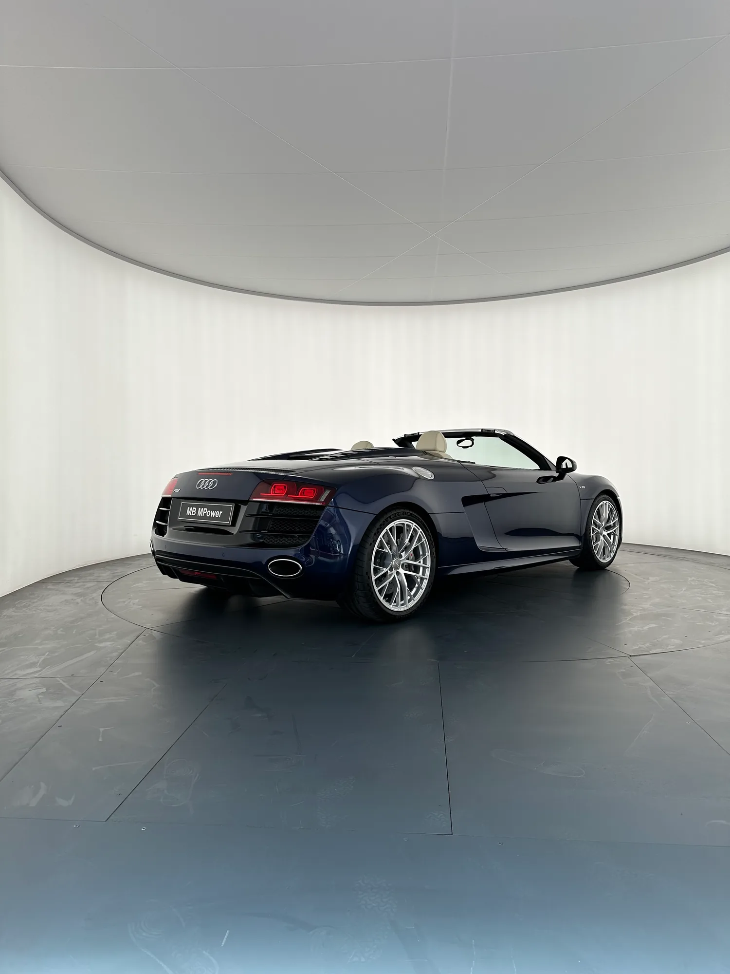 AUDI R8 V10 MANUALE SPIDER V10  MANUALE, 2011, Blue: photo 16 from another angle